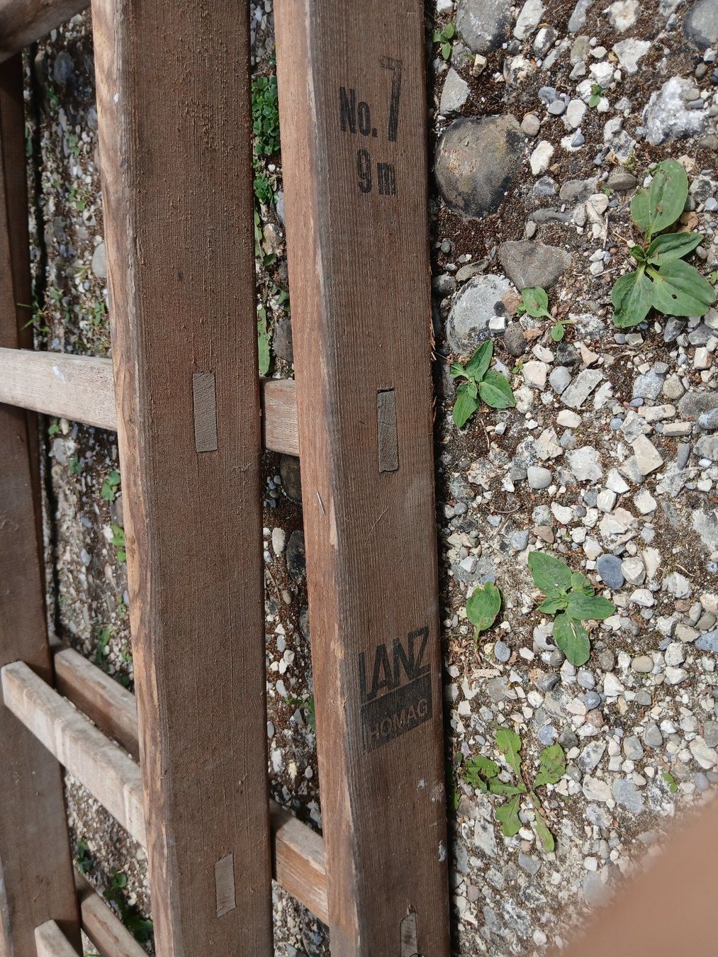Scale: Holzleiter LANZ KOMAG No. 7    9m gebraucht – Usato da Meienried venduto da Freka2 1