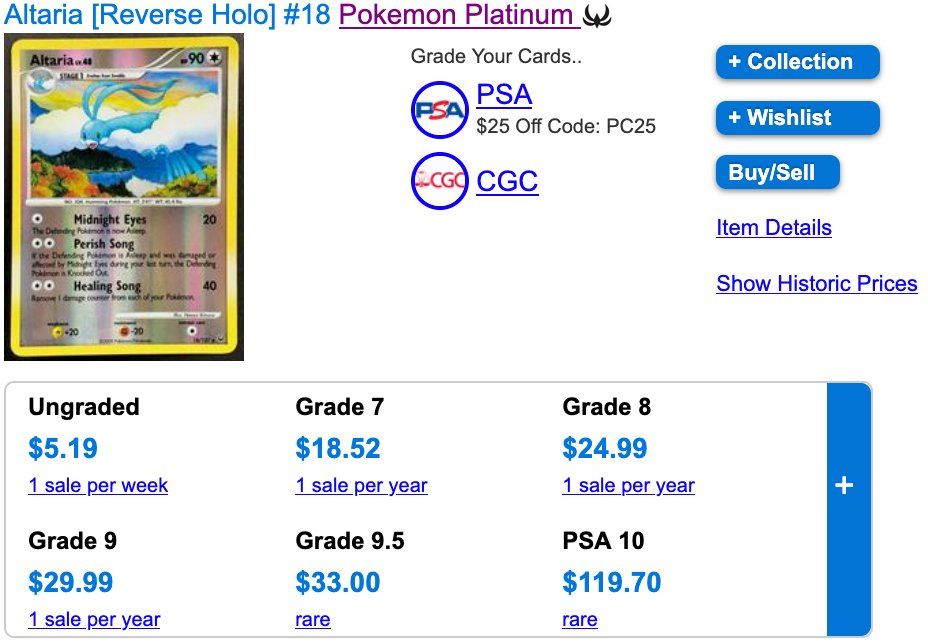 Pokémon Carte collezionabili: Altaria Rare Reverse Holo 18 & Wablu Reverse Holo 97 – Usato da Zürich venduto da PEACECOCOON 3