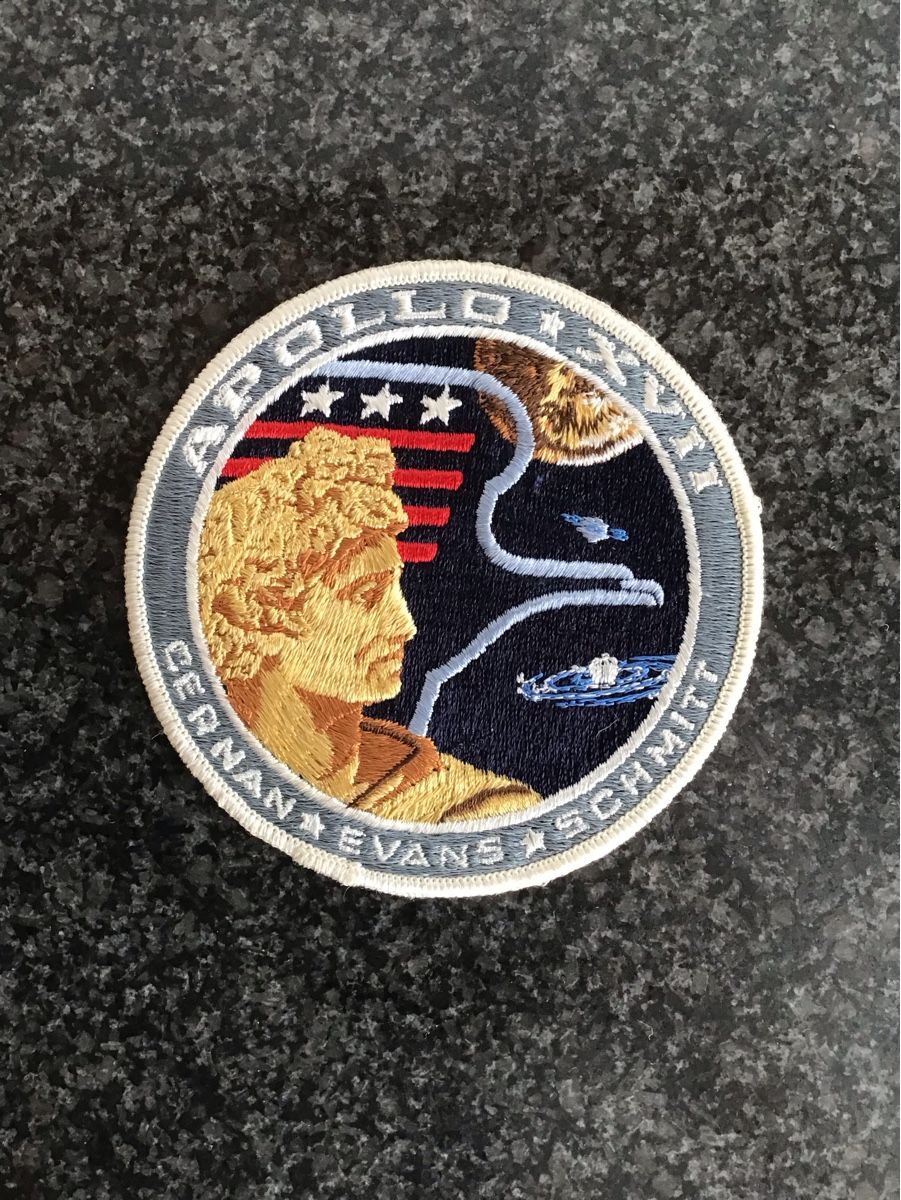 Plaketten & Abzeichen: Badge brodé Apollo XVII / Apollo XVII Gesticktes Abzeichen – Neu (gemäss Beschreibung) aus Nyon von Mundeis