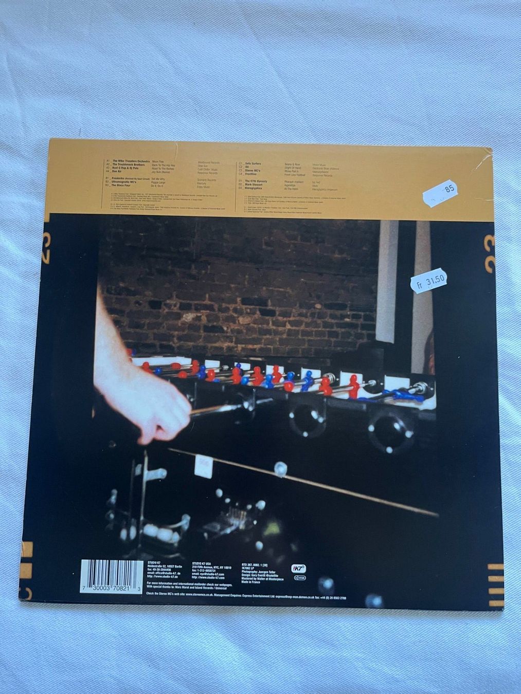 Dischi in vinile: Stereo MC's - DJ-Kicks 2x Vinyl LP original – Usato da Effretikon venduto da ChrisLamberger 1