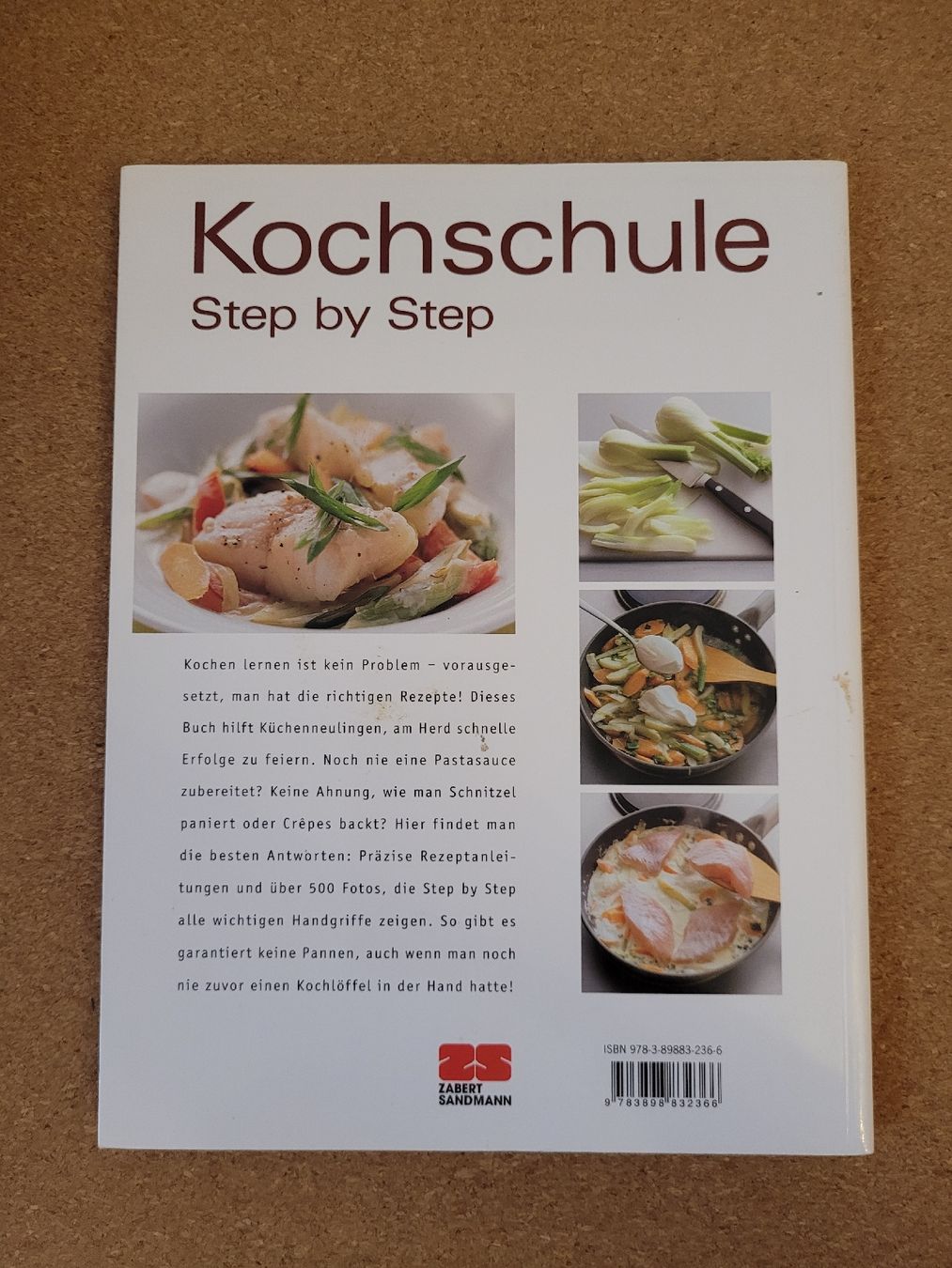 Libri: Kochbuch "Kochschule Step by Step" – Usato da Perlen venduto da Safari_23 1