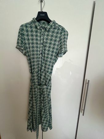 King Louie Sommerkleid, Grösse M, Grünton mit Muster👗