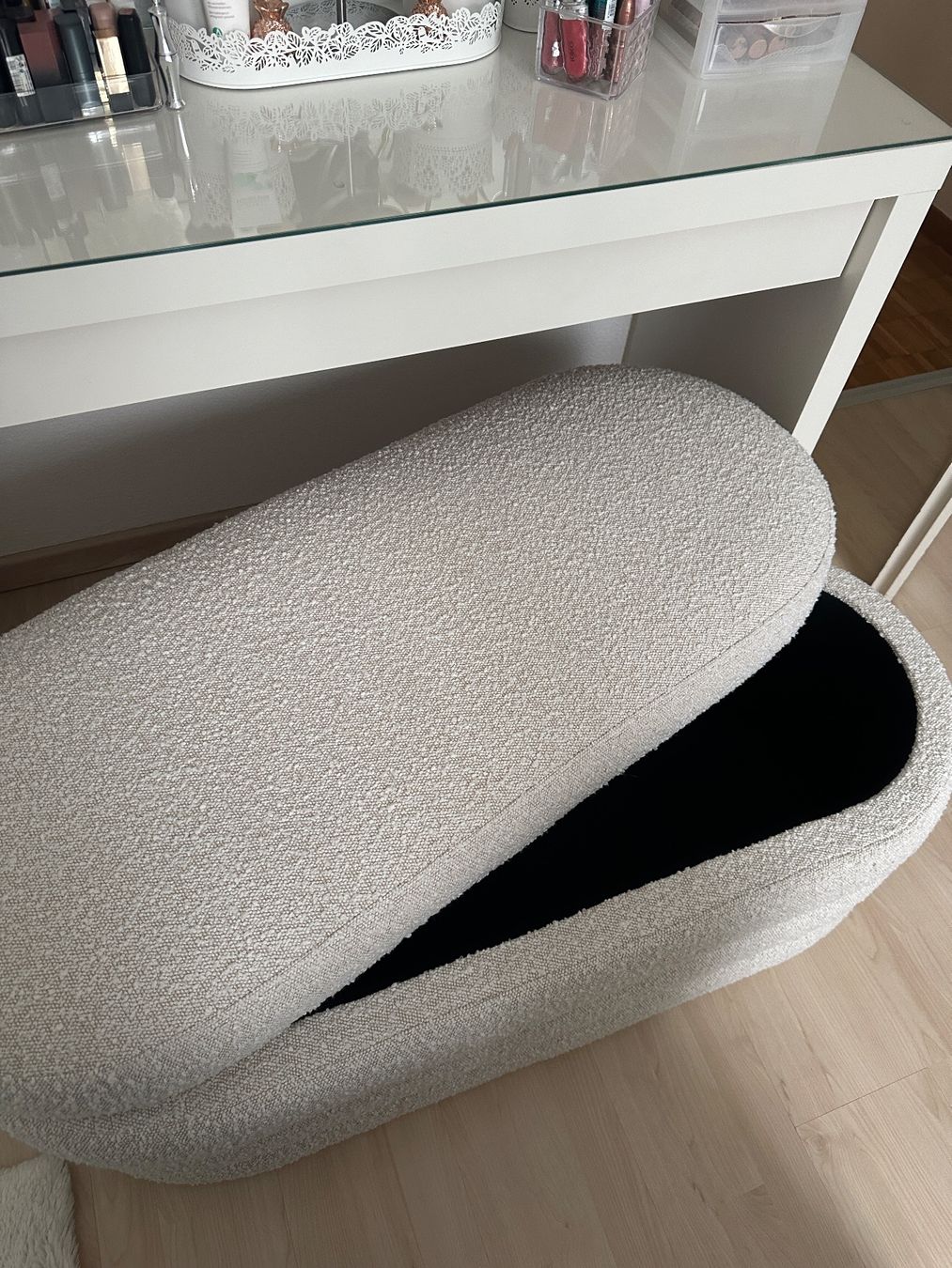 Panchine: Polsterbank Bouclé-Stoff creme – Nuovo (secondo la descrizione) da Zofingen venduto da SJJ99 3