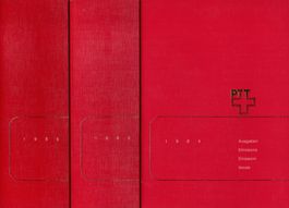 Jahreszusammenstellung 1984, 85 + 86 mit postfrischen Marken