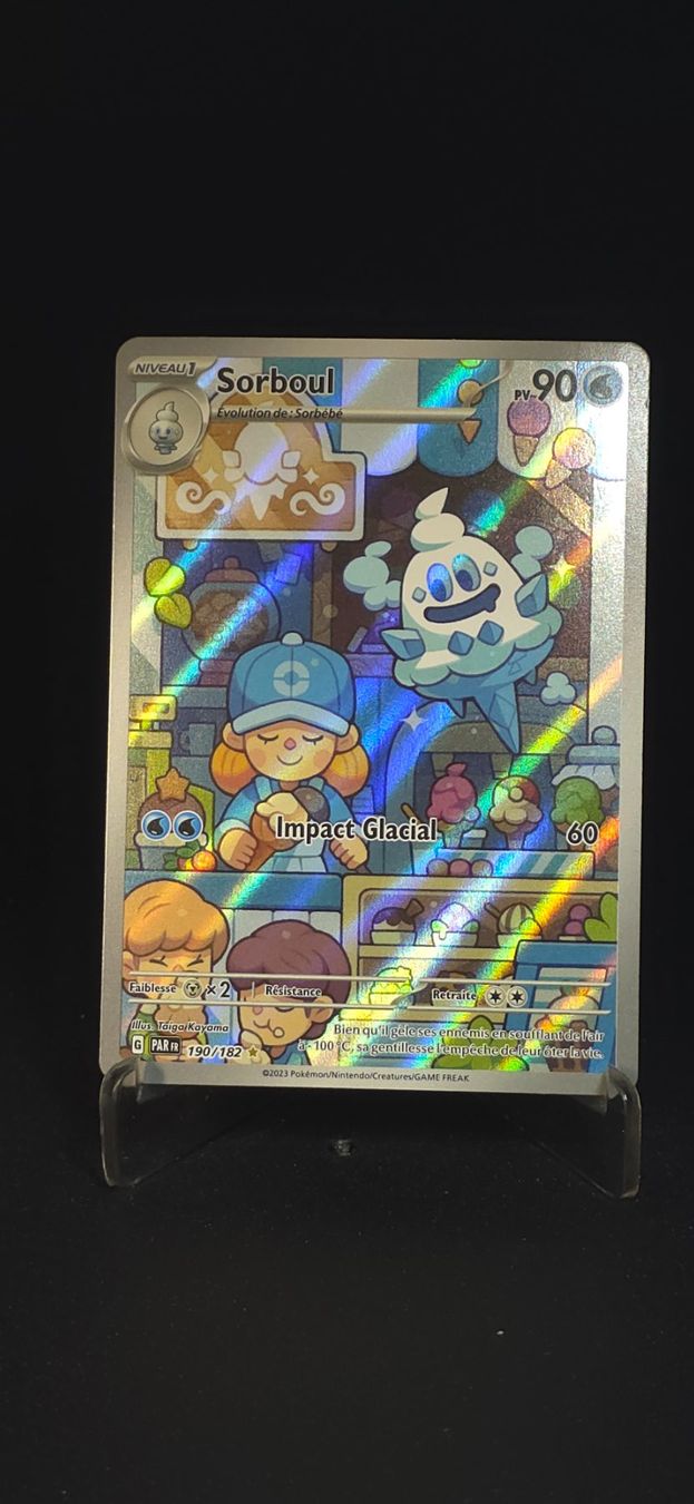 Pokémon Carte collezionabili: Pokémon FR Sorboul IR 190/182 – Usato da Le Locle venduto da Dacost