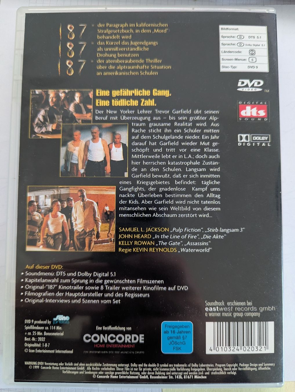Alle DVDs: 187 – Gebraucht aus Aarau von usmichi 1