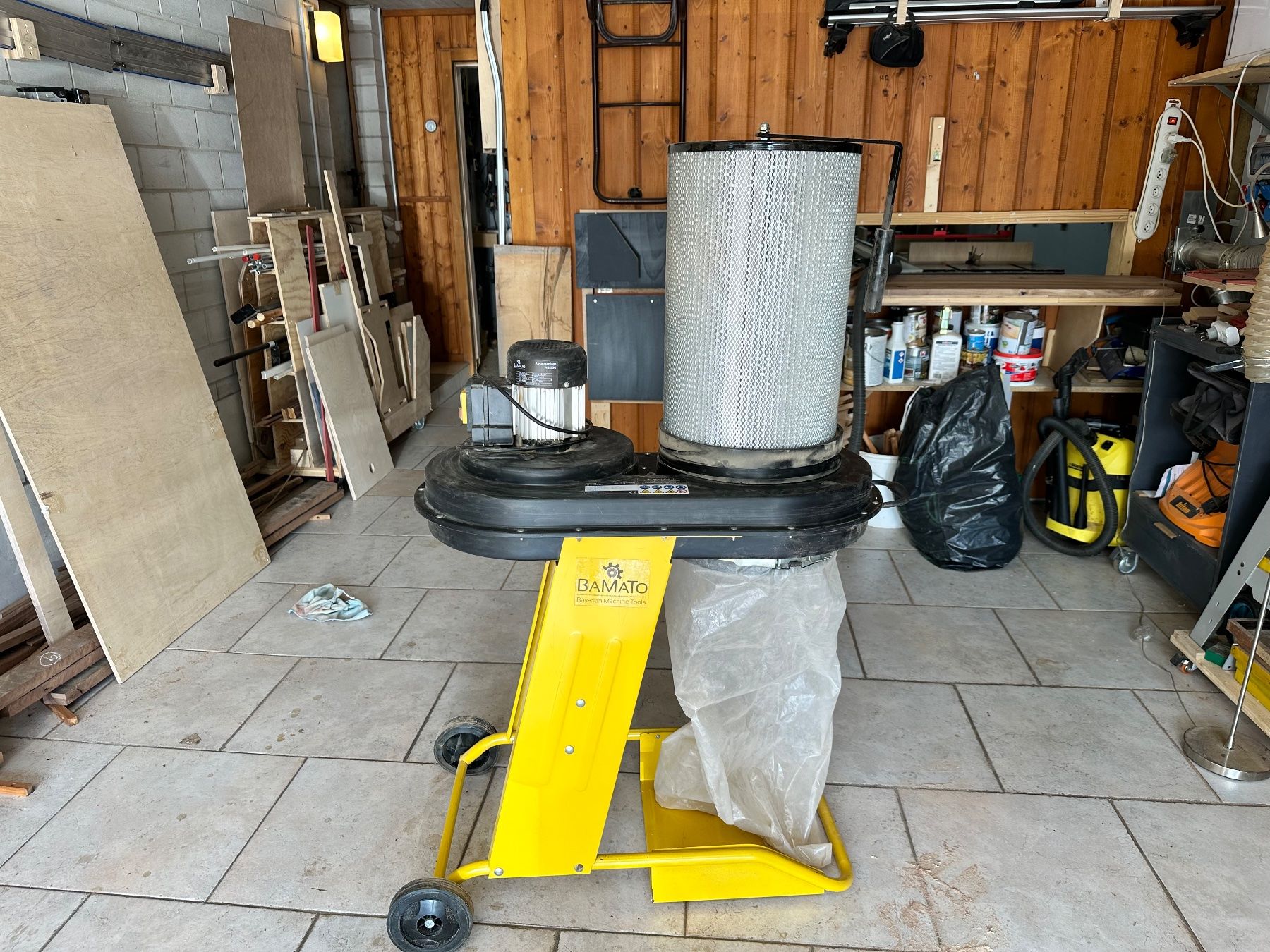Tutte le macchine: Bamato AB-550 Absauganlage – Usato da Erlinsbach venduto da SeanDycusHolzwerk
