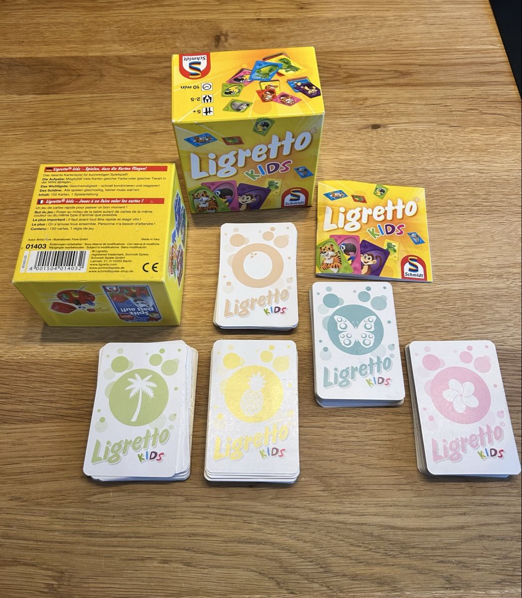 Giochi: Kinderspiele Set ( Brainbox, Ligretto, Do de li do ) – Usato da Törbel venduto da man_2n22 2