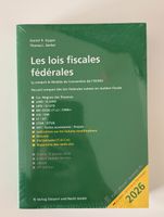 Les lois fiscales fédérales 2026 Gygax Gerber neuf scellé