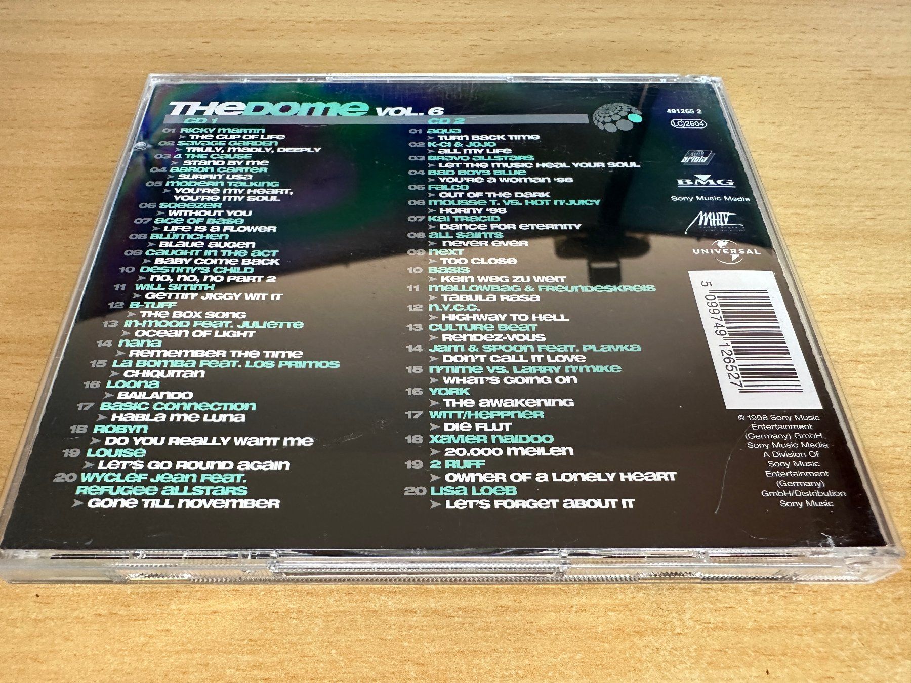 CD: Various – The Dome Vol. 6 - 2 CD – Usato da Rikon im Tösstal venduto da Alpenmutz 1