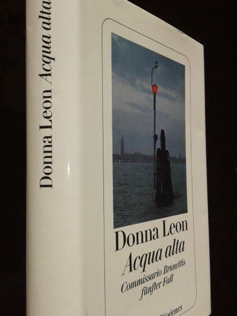 Libri: Donna Leon Acqua alta – Usato da Basel venduto da Alacant 2