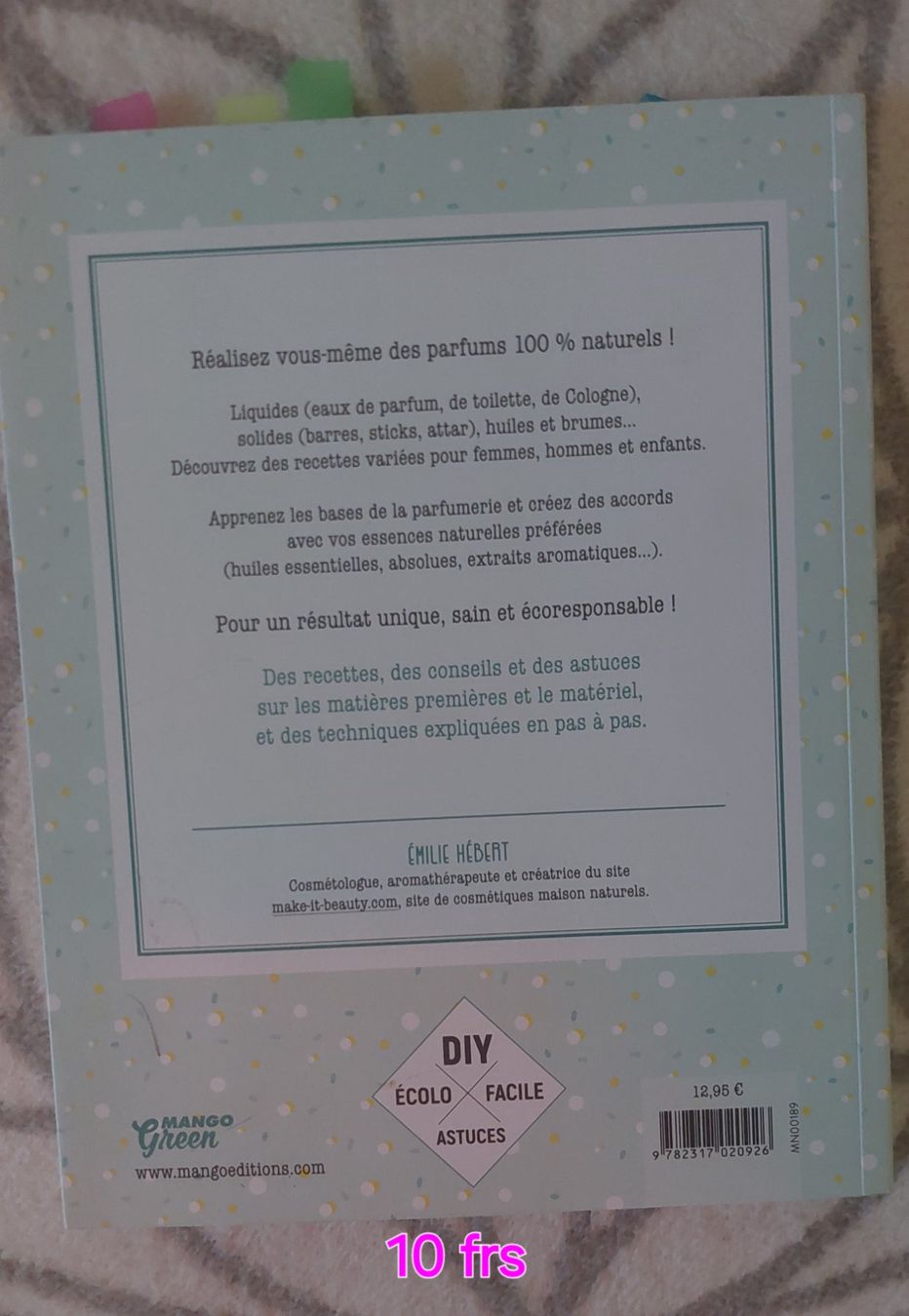 Libri: "Se parfumer au naturel " – Usato da Bassins venduto da Dyva80 1