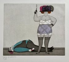 Jan Balet, Radierung