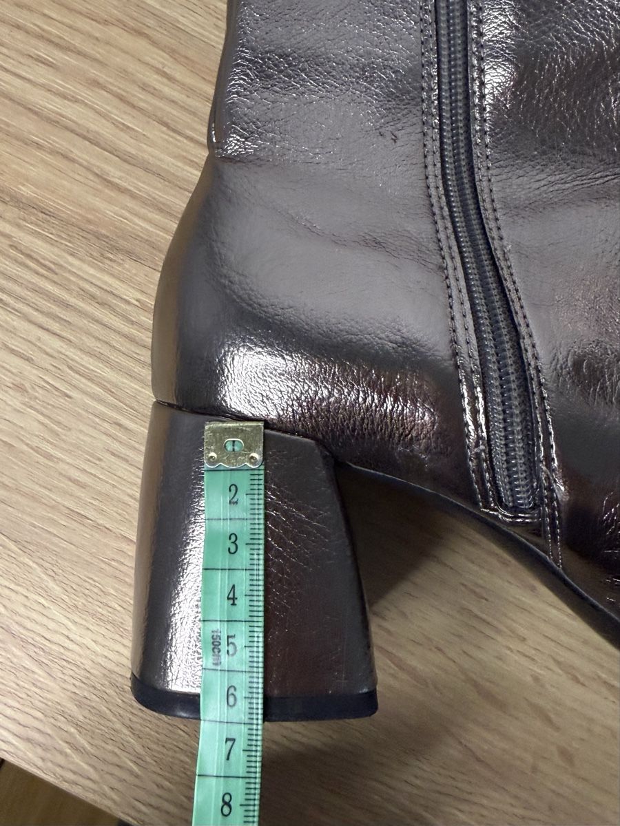 Stradivarius Damenschuhe: Stradivarius Stiefeletten Metallic Gr. 39 – Gebraucht aus Kreuzlingen von ann_dtk7 5