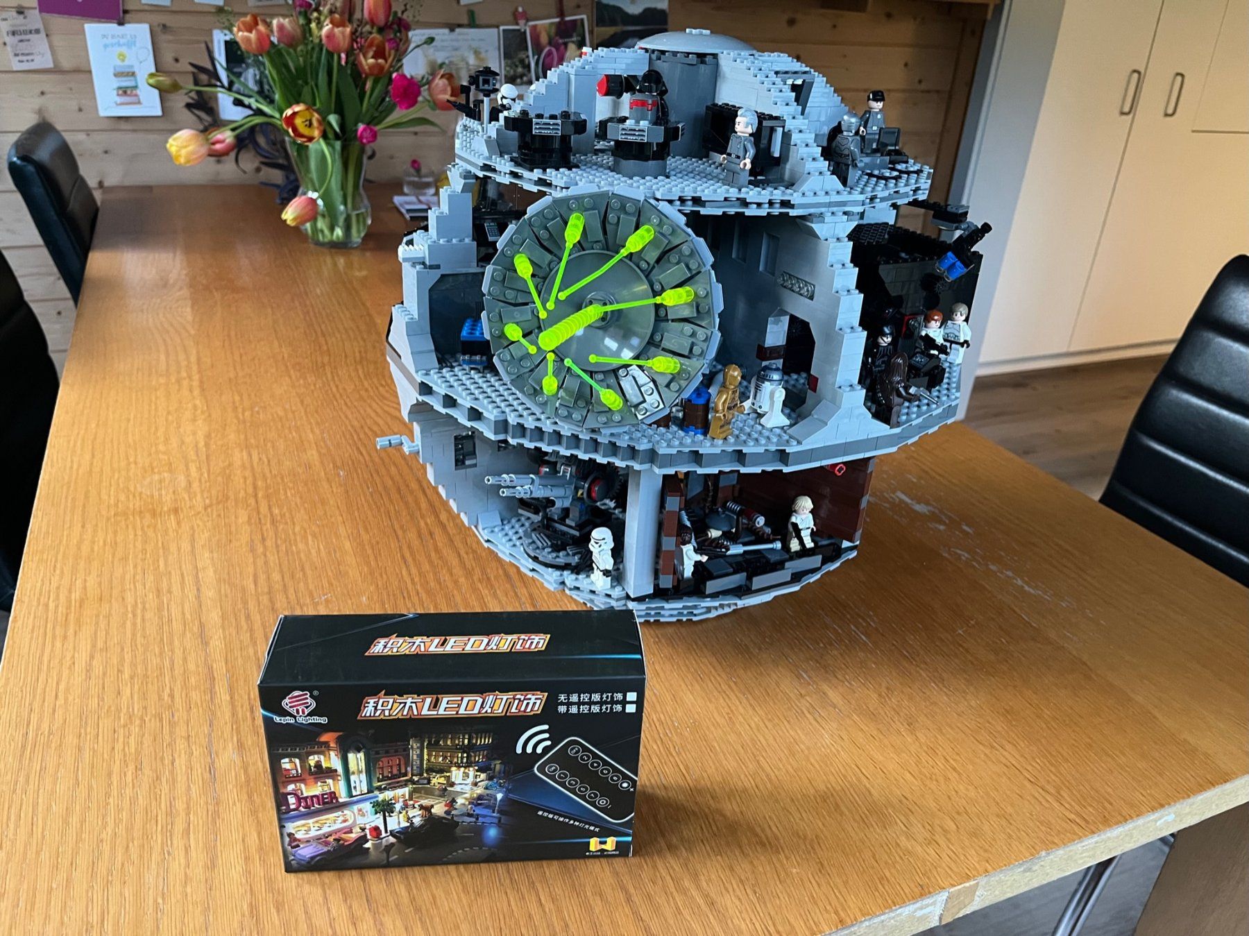 Lego Giocattoli: Lego Todesstern 10188 mit LED Beleuchtungs Set – Usato da Wattwil venduto da pas_m8m8 5