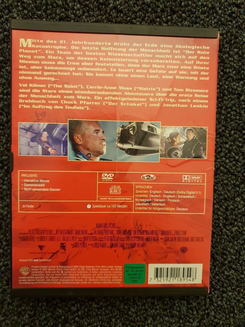 Tutti i DVDs: RED PLANET – Usato da Ruswil venduto da Ruck.Zuck. 1