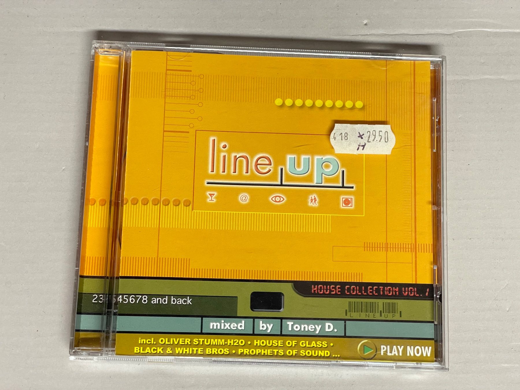 CD: Dj Toney D - Line Up - Top RAR – Usato da Muri b. Bern venduto da AdidasCollector 3