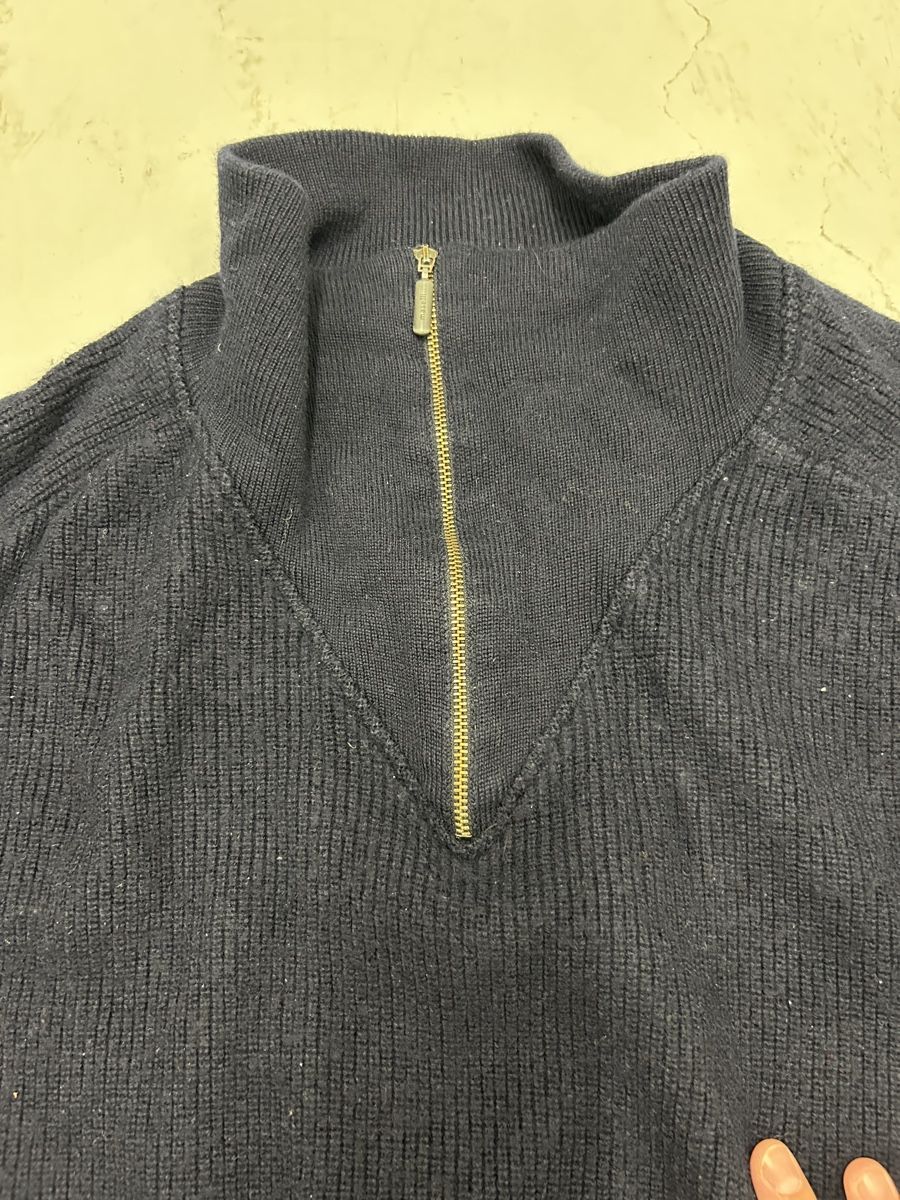 Pullover & Sweatshirts: Maselli Merinowolle Strickpullover, Grösse 50, Dunkelblau – Gebraucht aus Bern von floorball_zoro 3