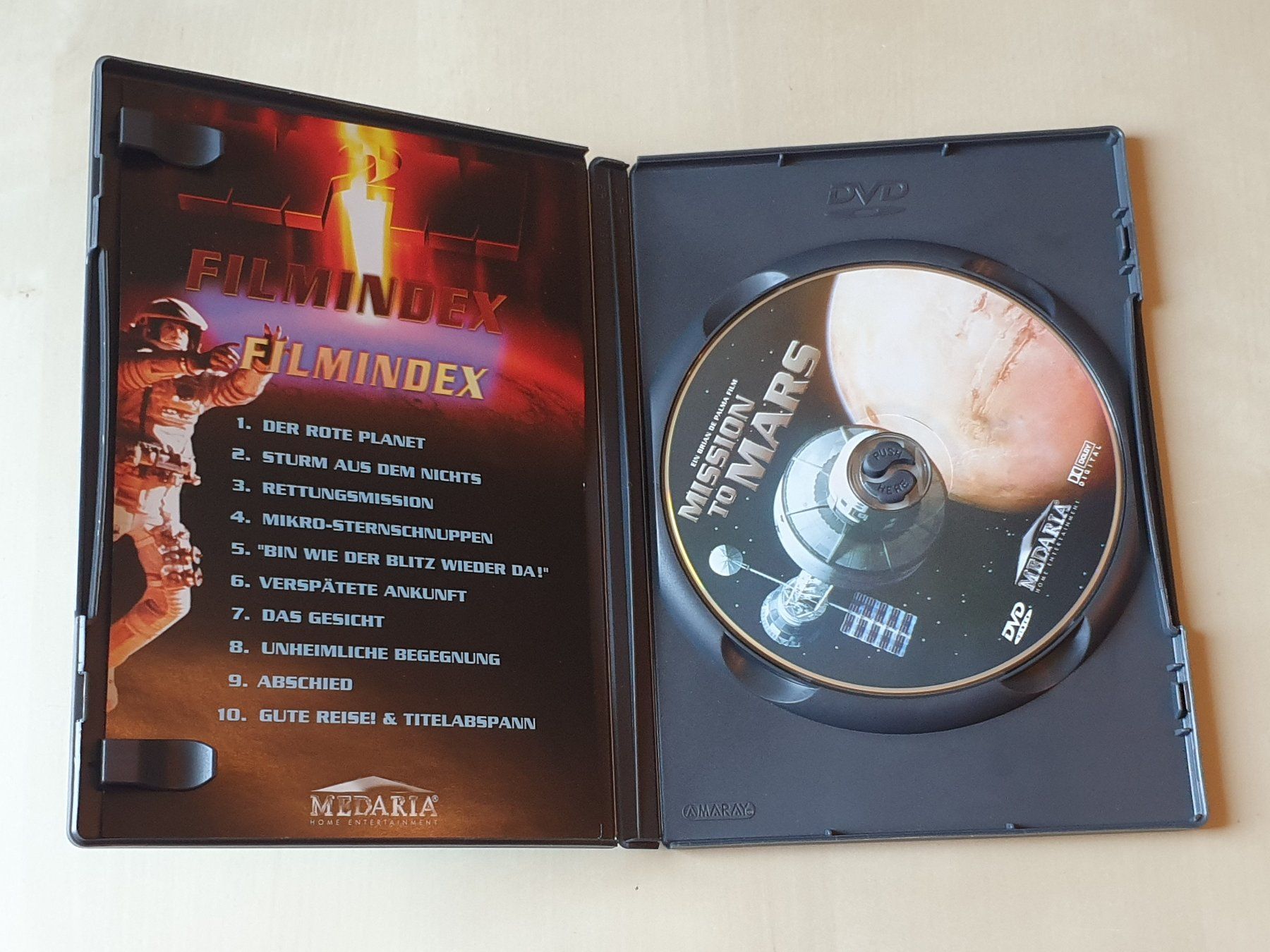 Tutti i DVDs: Mission to Mars – Usato da Stansstad venduto da collectorsshop 2