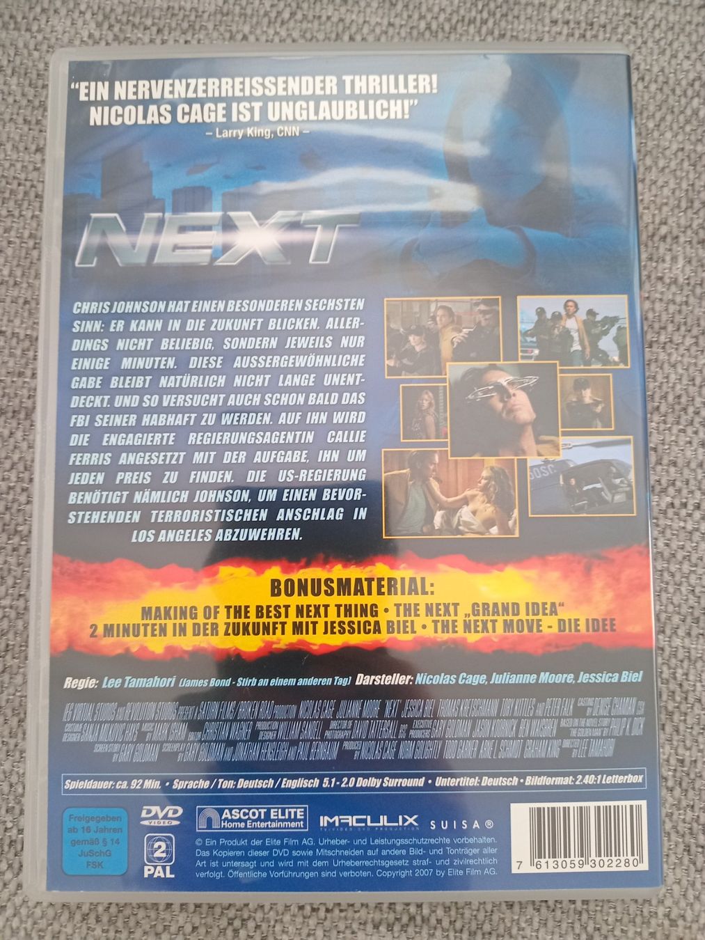 Alle DVDs: NEXT – Gebraucht aus Zollikofen von jde_72zf 1