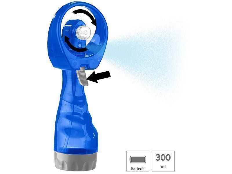 Ventilatori: Hand -Sprüh-Ventilator inkl.Batterien – Nuovo e nell'imballaggio originale da Dübendorf venduto da Uneltech 1