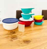 Tupperware Set Vorratsdosen diverse Grössen bunt gebraucht