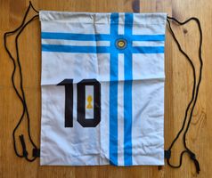 Argentinien Bag NEU Turnbeutel 33 x 41 cm Messi Fussball