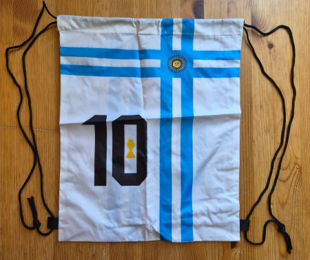 Argentinien Bag NEU Turnbeutel 33 x 41 cm Messi Fussball