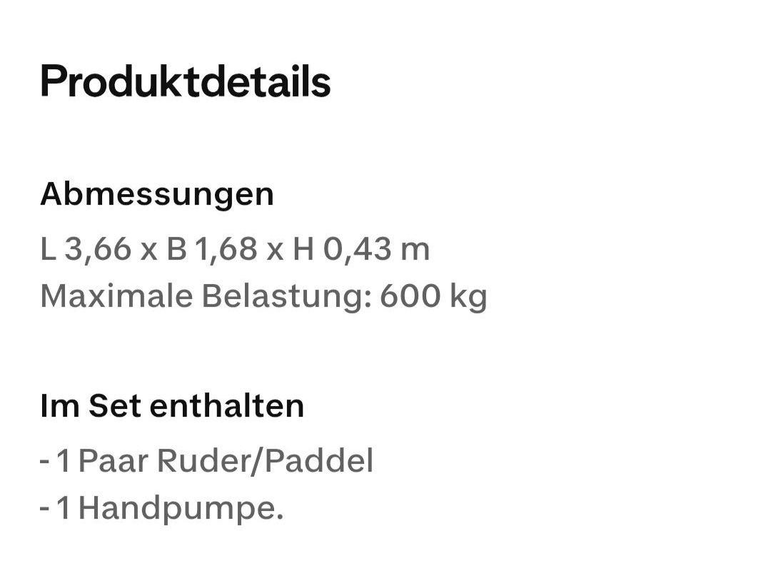 Boote: Schlauchboot Intex Excursion 5 Grau 366cm, neuwertig 5 Pers. – Neu (gemäss Beschreibung) aus Flurlingen von Abbcbb 6