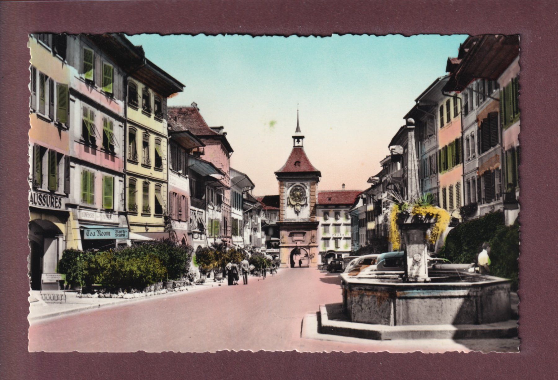 Cartoline postali: MORAT / MURTEN – Usato da Pully venduto da nicecards