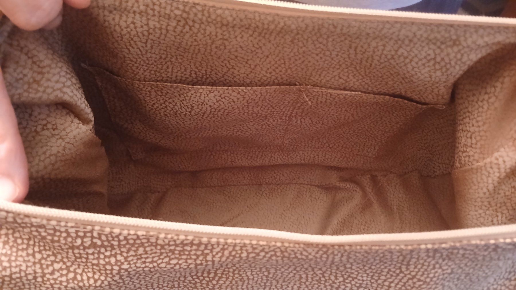 Borbonese Borse da donna: BORBONESE "Mezzaluna" LEATHER DAMEN SCHULTERTASCHE – Usato da Villa Luganese venduto da luxlady 5