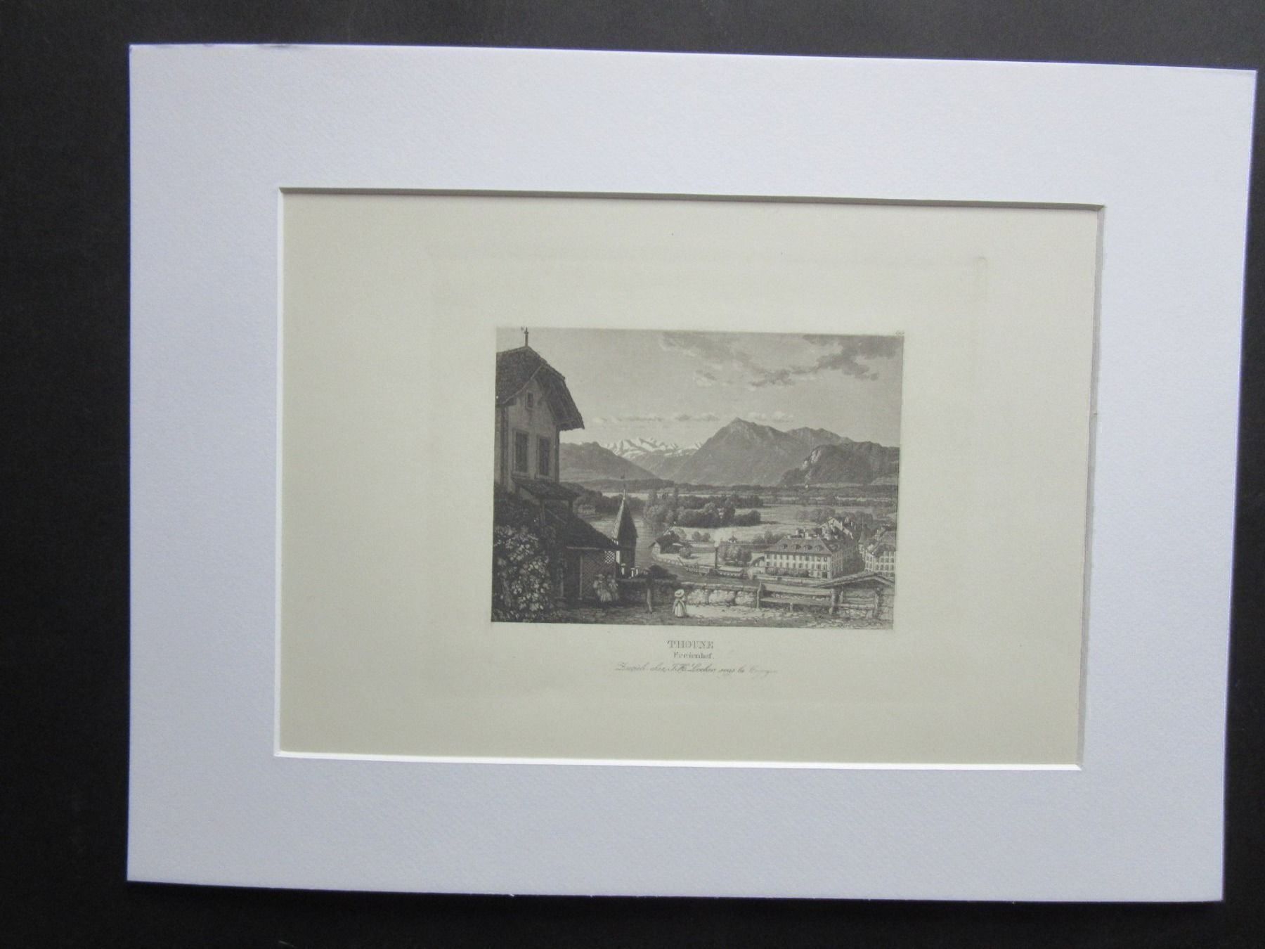 Incisioni: THUN STICH MIT PASSEPARTOUT – Usato da Gersau venduto da kunst-online