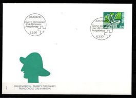 1989/90 - FDC / Mensch und Beruf / Fischer