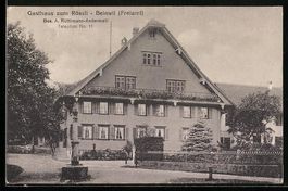 Beinwil /AG, Gasthaus zum Rössli, Bes. 