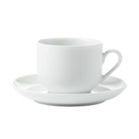 Kaffeetasse mit Unterteller "asw"