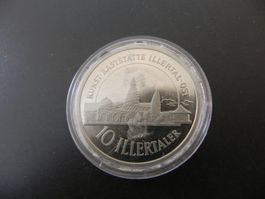 Medaille Kunst Raststätte Illertal 10 Illertaler ND