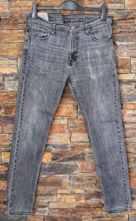 Jeans HOLLISTER Gr. 34x32 super skinny grau Herren