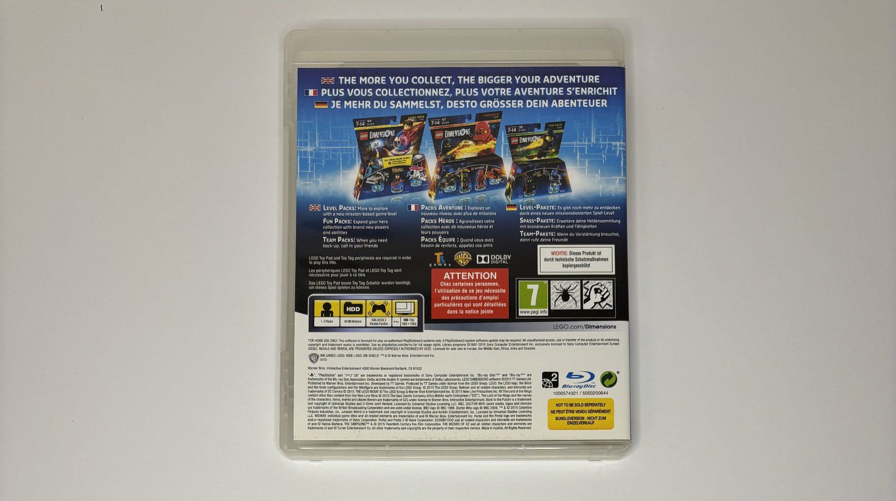 Giochi: PS3 - LEGO Dimensions – Usato da Allschwil venduto da Bullach 2