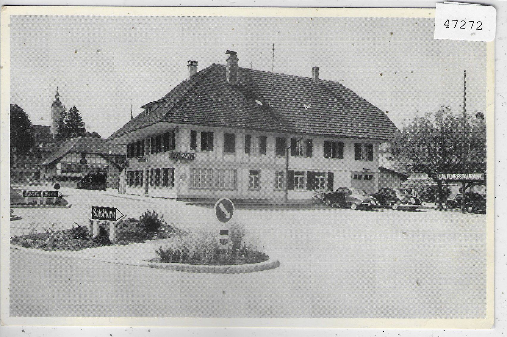Cartoline postali: Restaurant zur Traube - Kirchberg BE – Usato da Ettingen venduto da Kartenplanet