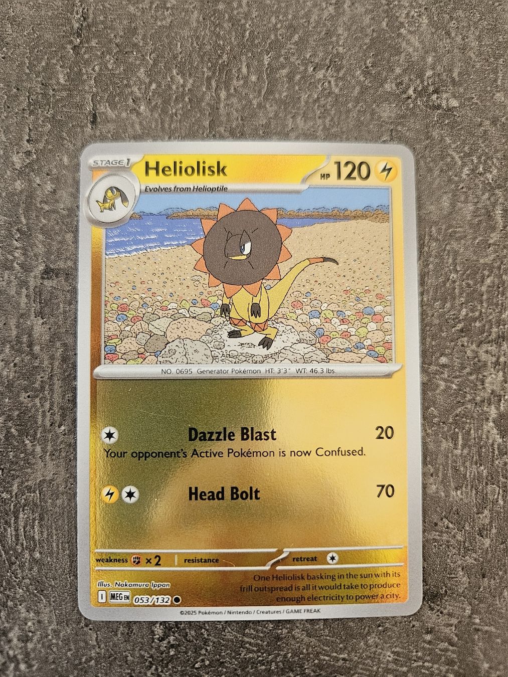 Pokémon Cartes à collectionner: Heliolisk MEG EN 053/132 – Neuf (Voir description) à Aarau par san_pb85