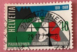 Nr.461 mit Vollstempel Moutier