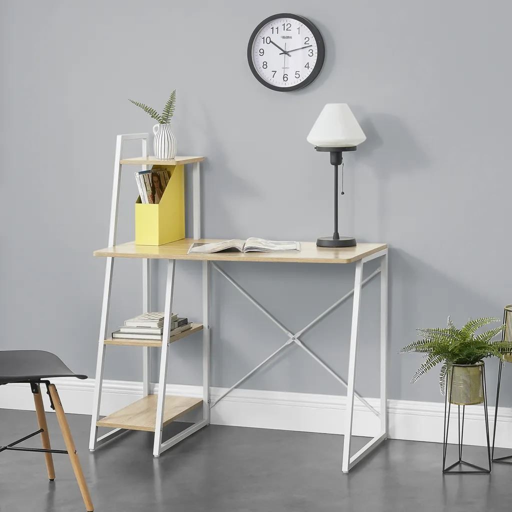 Schreibtische: Schreibtisch mit Regal Bürotisch – Neu und originalverpackt aus Winterthur von aredo 6