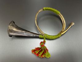 Vintage Horn, Posthorn, Deko   Schönes, altes Horn