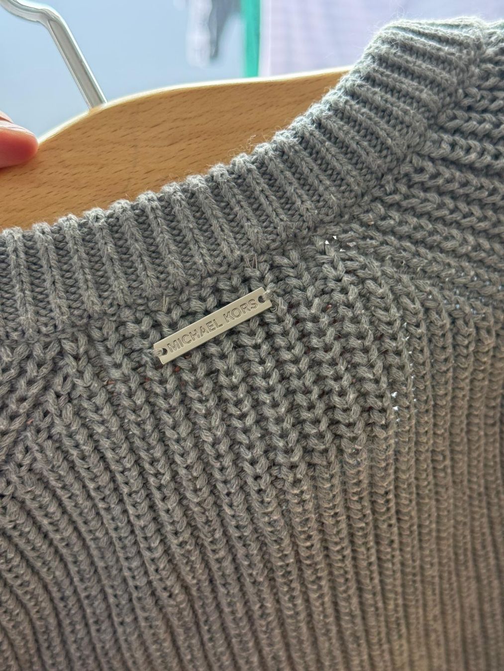 Michael Kors Pulls & Sweat-shirts: 🔥Michael Kors Strickpullover Grau / M – Neuf (Voir description) à Dottikon par Celina16 3