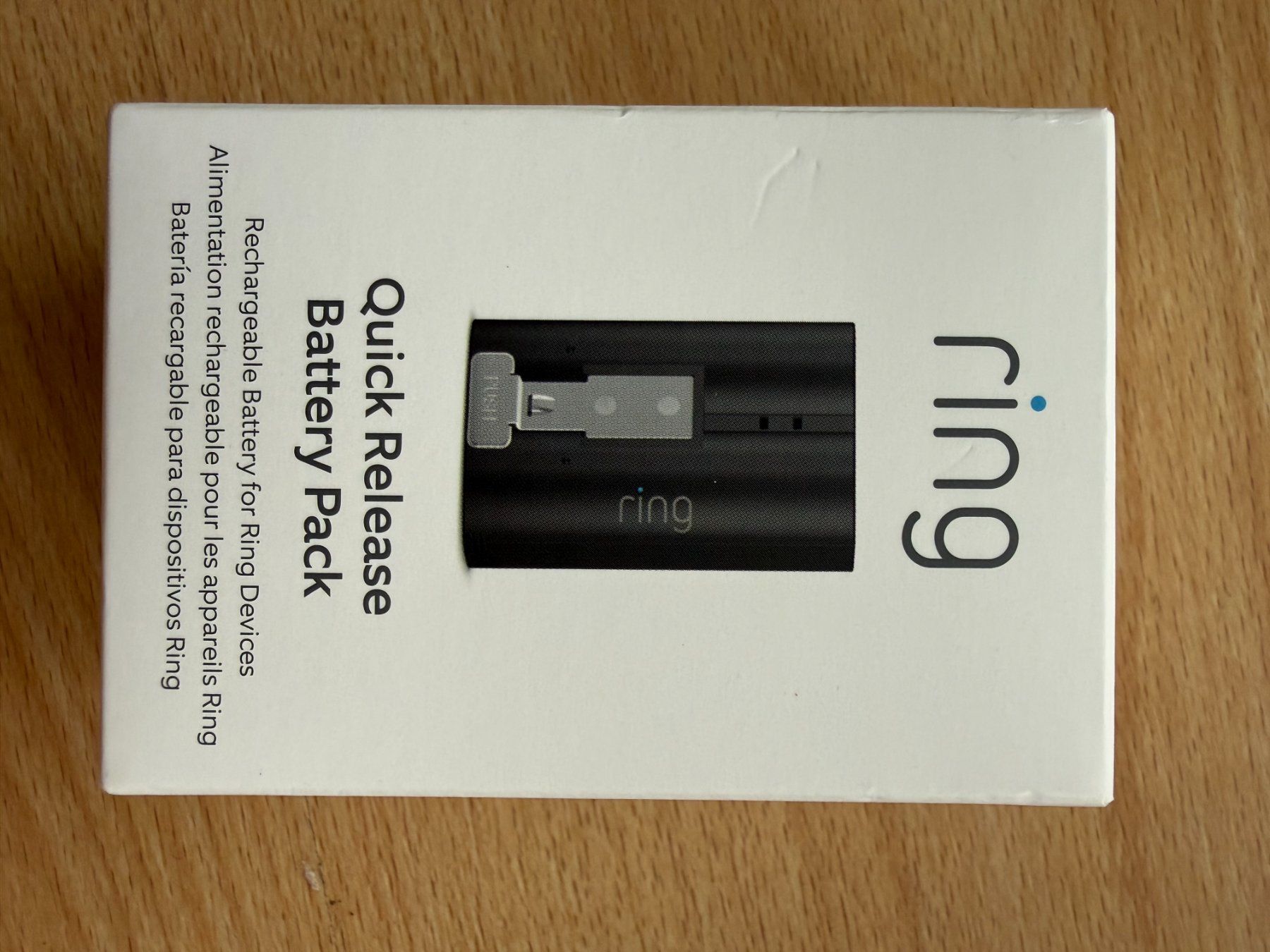 Batterie: Ring Quick Release Battery Pack Original-Akku – Usato da Zürich venduto da aires.marques 2