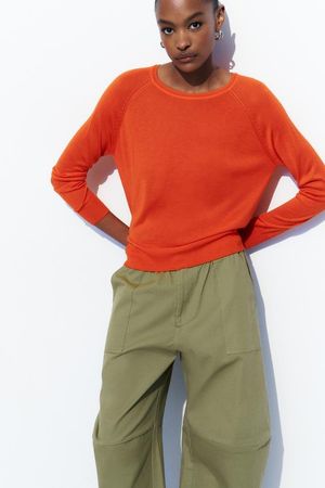 ZARA Strickpulli Feinstrickpullover Pullover Shirt Gr.40 NEU