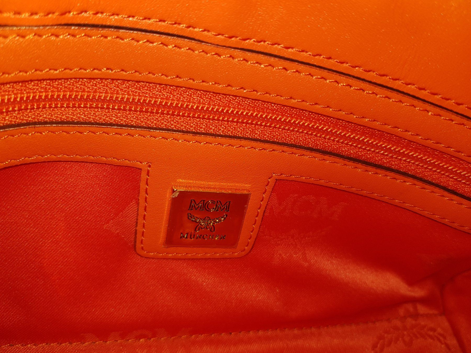 Mcm Taschen für Damen: Original MCM Handtasche in Orange – Gebraucht aus Basel von Birs868 9