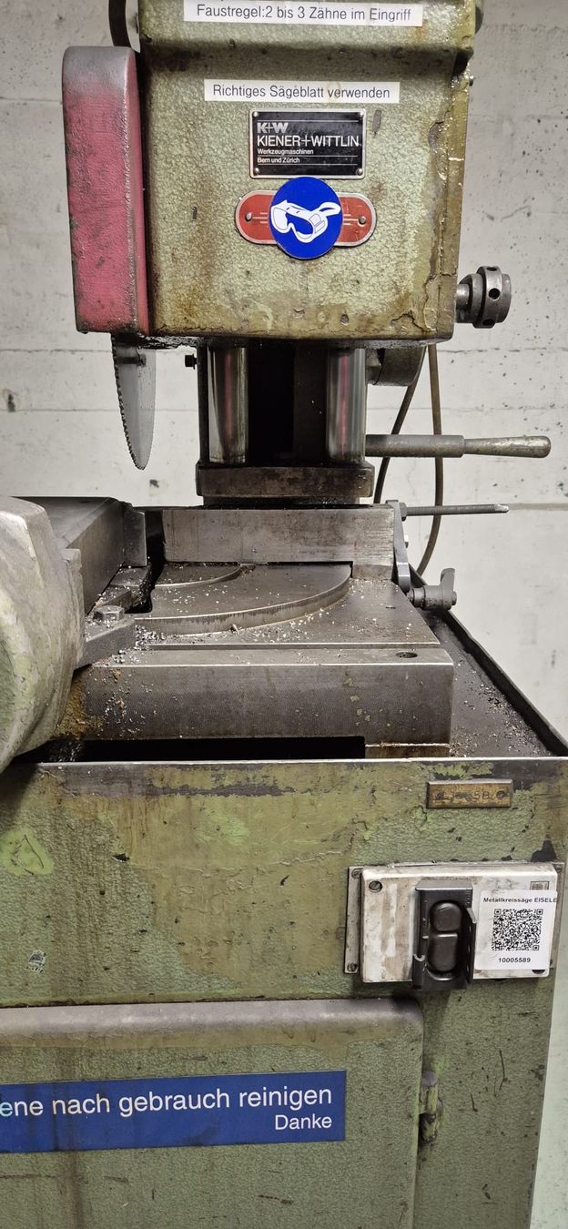 Seghe: Eisele Metallkreissäge – Usato da Zürich venduto da Unameka 5