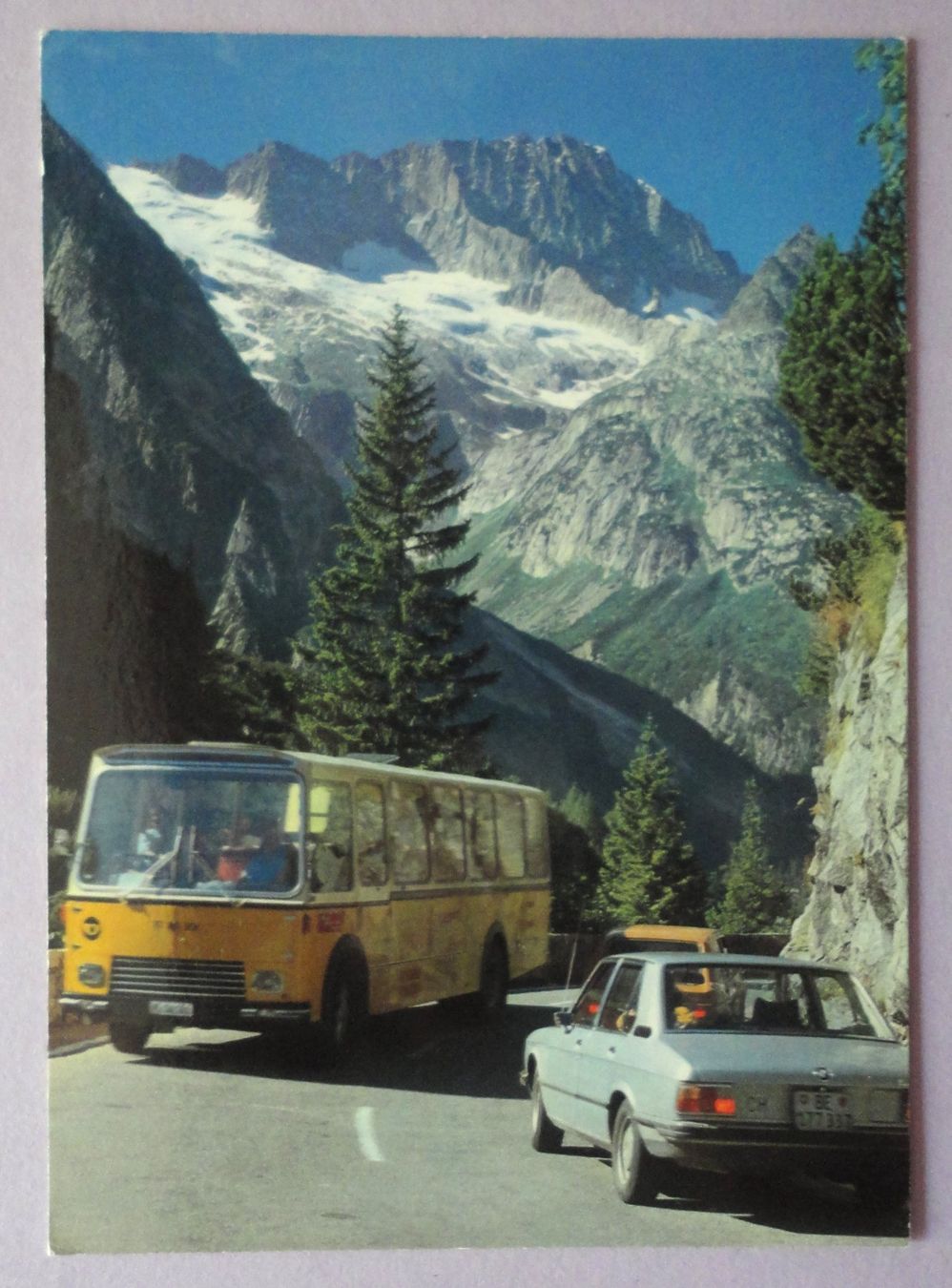 Cartes postales: Postauto - Grimselpassstrasse – D'occasion à Fétigny par Billy2miny