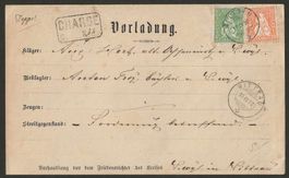 1882 : Nr. 48 + 49 auf Vorladung : KP 590.--